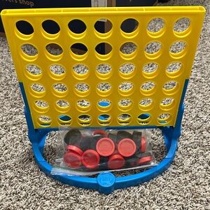 Hasbro Connect Four Game - Yellow and Blue